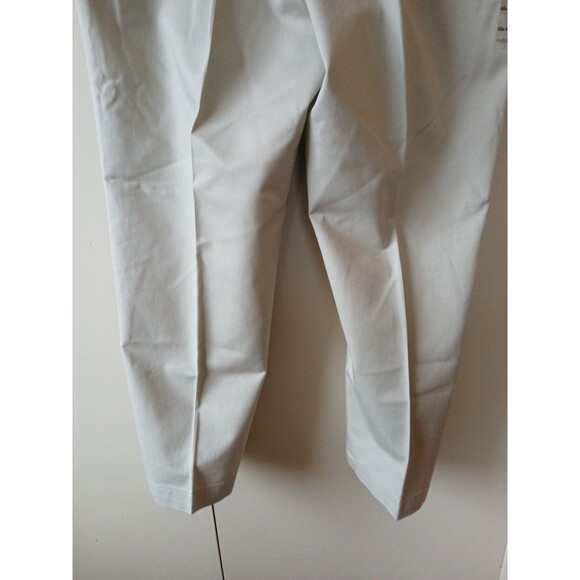 NWT MENS VanHusen W42/L29 Classic Fit-Wrinkle Free-Dress Pants "Stone" Light Tan - Picture 8 of 16